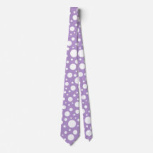 Purple Spots Tie