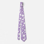 Purple Spots Tie Stropdas (Achterkant)