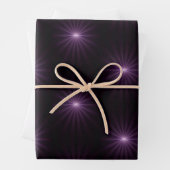 Purple Starburst Inpakpapier Vel (In situ)
