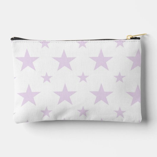 Purple Stars Pattern Constellation Pencil Etui (Achterkant)
