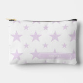 Purple Stars Pattern Constellation Pencil Etui (Voorkant)