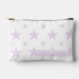 Purple Stars Pattern Constellation Pencil Etui