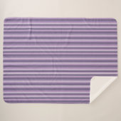 Purple stripes sherpa deken (Voorkant (horizontaal))