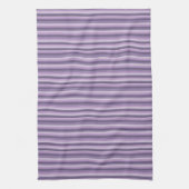 Purple stripes theedoek (Verticaal)