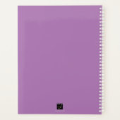 PURPLE STROMEN WEEKLY PLANNER (Achterkant)