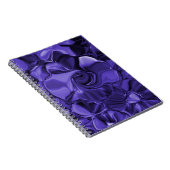 Purple Swirls Spiral Notebook Notitieboek (Rechterzijde)