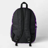 Purple Sword Kids Backpack Bedrukte Rugzak (Achterkant)