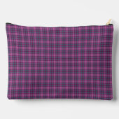 Purple Teal Plaid Tartan Pattern Etui (Achterkant)