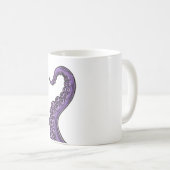 Purple Tentacle Koffiemok (Voorkant rechts)