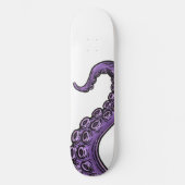 Purple Tentacle Persoonlijk Skateboard (Voorkant)