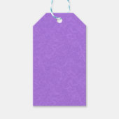 Purple textured surface with swirling pattern cadeaulabel (Voorkant)