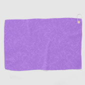 Purple textured surface with swirling pattern golfhanddoek (Horizontaal)
