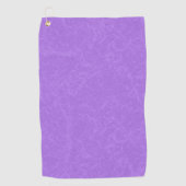 Purple textured surface with swirling pattern golfhanddoek (Voorkant)