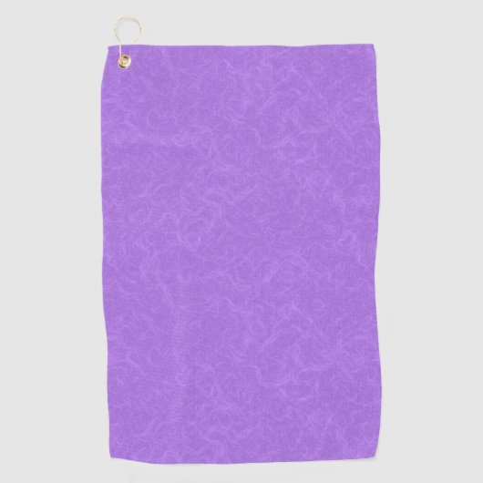 Purple textured surface with swirling pattern golfhanddoek (Voorkant)