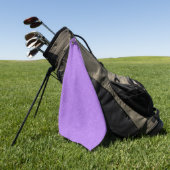 Purple textured surface with swirling pattern golfhanddoek (Groen)
