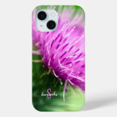 Purple Thistle Phone case (Achterkant)