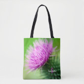 Purple Thistle Tote bag (Voorkant)
