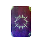 Purple Tie Dye Bath Mat (Voorkant Verticaal)