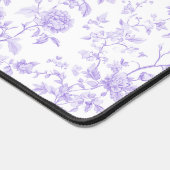 Purple Toile Desk Mat (Hoek)
