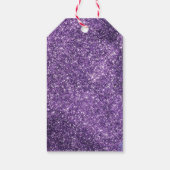 Purple Trendy In My Double Digits Era Birthday Cadeaulabel (Achterkant)