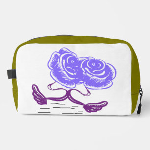 Purple Troiletery bag/Violet Toiletkit Toilettasje