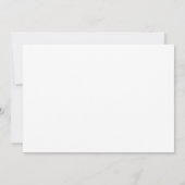 Purple Tulip Flower Wedding  Save The Date (Achterkant)