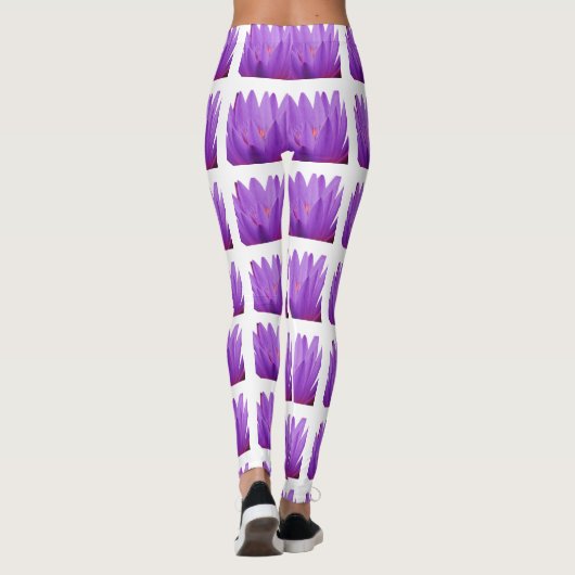Purple Tulip Leggings (Achterkant)