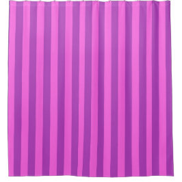 Purple Two Tone Stripes  Douchegordijn