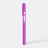Purple Two Tone Stripes  iPhone 16 Hoesje (Linkerkant)