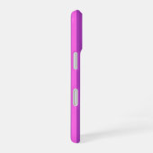 Purple Two Tone Stripes  iPhone 16 Hoesje (Rechterkant)