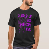 Purple Up For Military Kids - Month Of The Militar T-shirt (Voorkant)
