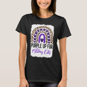 Purple Up For Military Kids Month Of The Military T-shirt