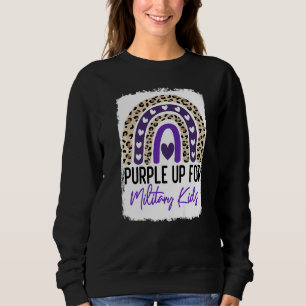 Purple Up For Military Kids Month Of The Military Trui
