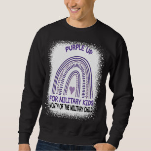 Purple Up For Military Kids Month Of The Military Trui