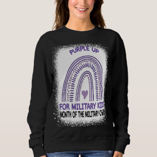 Purple Up For Military Kids Month Of The Military Trui