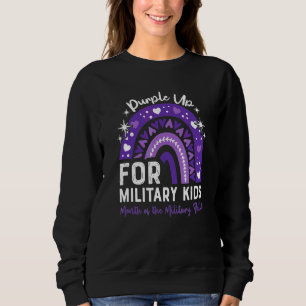 Purple Up For Military Kids Month Of The Military Trui