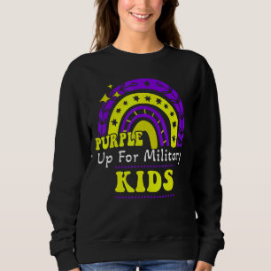 Purple Up For Military Kids Month Of The Military Trui