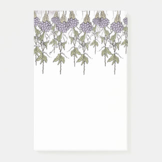 Purple Vines Notepad Post-it® Notes