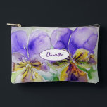 Purple Viola Watercolor Flower Girls Name Pansy Etui<br><div class="desc">Viola Watercolour Painting. Designed from my original watercolours.</div>
