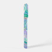 Purple Water Lilies Phone Case iPhone Hoesje (Rechterkant)