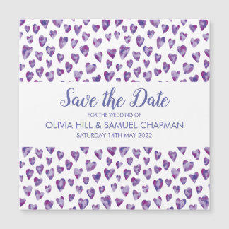 Purple Watercolour Heart