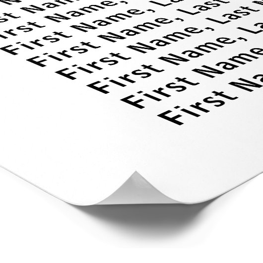 Purple White Floral 13-Table Wedding Seating Chart Poster (Hoek)