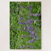 Purple Wild Flowers Legpuzzel (Verticaal)