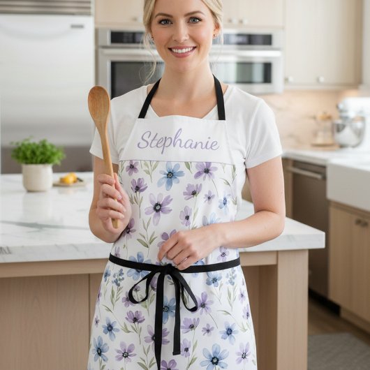 Purple Wildflower Meadow Schort