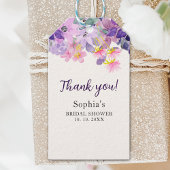 Purple Wildflower Spring Bridal Shower Theme Cadeaulabel
