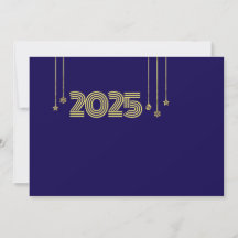 Purple wish card New Year with christmas symbools
