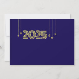 Purple wish card New Year with christmas symbools Feestdagenkaart