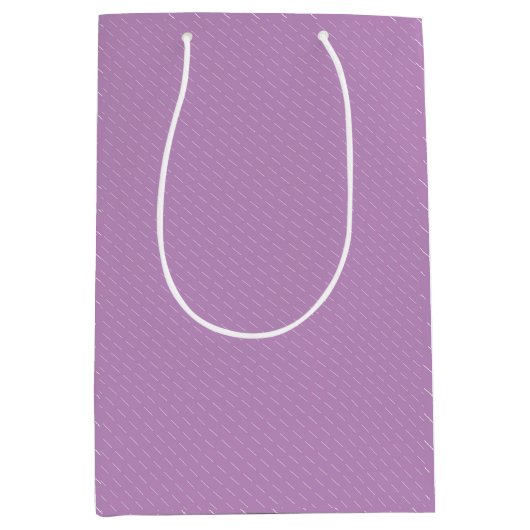 Purple Wrapping Paper Medium Cadeauzakje (Voorkant)