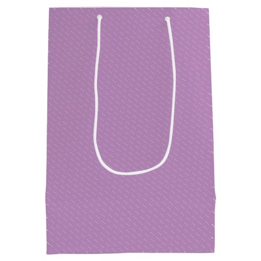 Purple Wrapping Paper Medium Cadeauzakje (Achterkant)