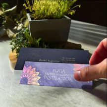 Purple Yoga Instrucor Rose Gold Mandala